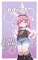 casual bunny adoptable!! by Nanakoko71