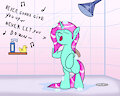 Shower time by mucky