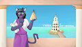 Hypatia from Alexandria as a furry by soranotamashii