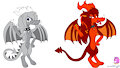 The Elemental Dragon Sisters [RowserlotStudios1993] by MangledTheArcticWolf