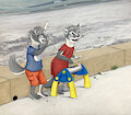 Street Performers by Christaphorac