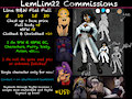 Commissions sheet! by LemLim22