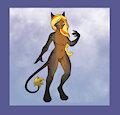 Blonde feline [SOLD] by Gashren