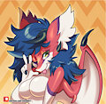 Cute dragon babe by NoriNoir
