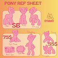 [OPEN] Pony Ref Sheet by riorioluu