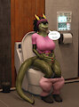 Hi-tech Japanese toilet! by Dragon696