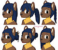 Reggie's Hairstyles by fuzzypeach