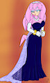 Sky As Anastasia (Blue Gown) by MelSky