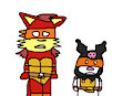 TMNT Fiona Meets TMNT Kuromi by jeremycrimson