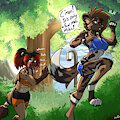 Going for a run by AceV