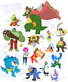 Crocodile cacophony by meatboom