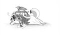 Eepy Sparrow Sketch by FenSketch