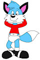 Freddy Fox Pose by CartoonFoxArt2002