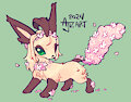 Lilac Blossom Leafeon by Flipside