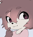 Little grin [commission] by LolliPounce