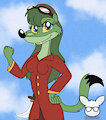 Wendy as an Air Pirate by KendraEevee