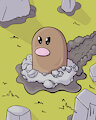Diglett - Pokemon Fanart - Illustration made by Rioluerr by riorioluu