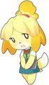 Backgroundless Isabelle by 9aia