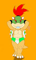 Bowser jr in diaper by LemmySJ
