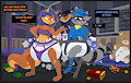 Carmelita's Captive Crinkle Cooper~ by Tenerius