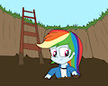 mud pit sink rainbow dash 2 by mucky