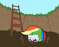 mud pit sink rainbow dash 3 by mucky