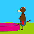 A dip in the pool. by 00aa