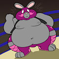 Fat Bunny Week: Haze Hare by Nishi