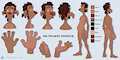 Delbert Doppler Model Sheet by PrismaNoodle