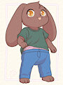 Diaper Peek by irorabbit