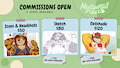 🚨✨ COMMISSIONS OPEN ✨🚨 by Mytigertail