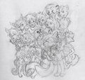 Another Night Out Here With All My Friends by EspressoVulpes