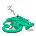 Sleeping like a log by Marwan
