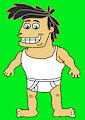 George in Underwear, Socks and Shoes by CaribbeanForever1