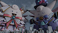 City sized fancy Clefable by boolerex