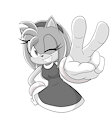Amy Rose commission by NsfwMiku