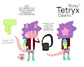 Ricky (Fursona) - Ref Sheet (SFW) by opalstar526