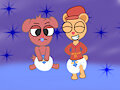 Jippery and Pop (Art Trade) by BurstClouds
