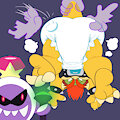 Bowser Koopa_Diapered by King Boo by ShadeKoopa