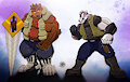 Bear and badger dads by Rhuke