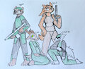 whitewolf soldiers by sylveon69