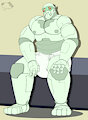 Robo diaper daddy Orc-Diapered (Com) by BigBearBruno