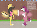 Amber meets Muffinz by LurkingTyger