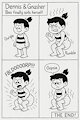 Dennis and Gnasher - Bea finally soils her diaper by DIO46575832