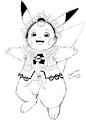 Sketch 406 - Pikachu ( Stage ) by WinickLim