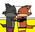 Wolf And Diane Kissing In Bed