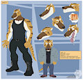 Reference Sheet: Andy by Crocdragon