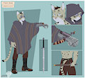 Reference Sheet: J'Tesh Demir by Crocdragon