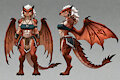Thazira the Rathalos by scorpianpp