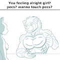 Touch Pecs Meme by Ginkaze